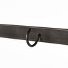 Carell 31L x 18W Black Metal And Wood Shelf Hall Tree, Entry & Hallway by Mercana, 31.1" length x 18.11" width x 77.17" height thumbnail 7
