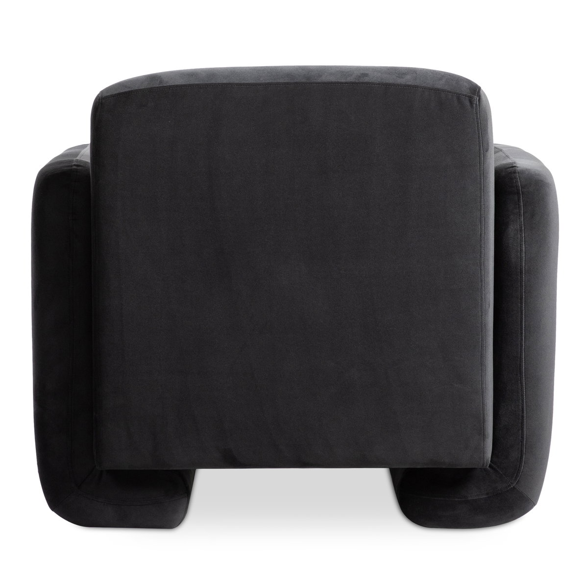 Fallon Accent Chair Shadow Grey, by Moe's Home, 34" width x 30" height x 32" depth View 4