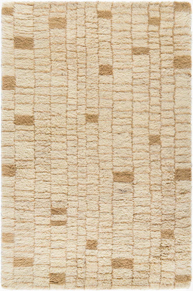 Beni Moroccan Handmade Rug, by Surya, 1'6" length x 1'6" width