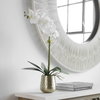 Cami Orchid With Brass Pot, by Uttermost, 1'2" width x 2' height x 8" depth thumbnail 4