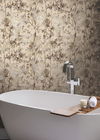 Shimmering Foliage Khaki Wallpaper, by York Wall, 32'9.6" length x 1'8.8" width x 0.02" depth thumbnail 2