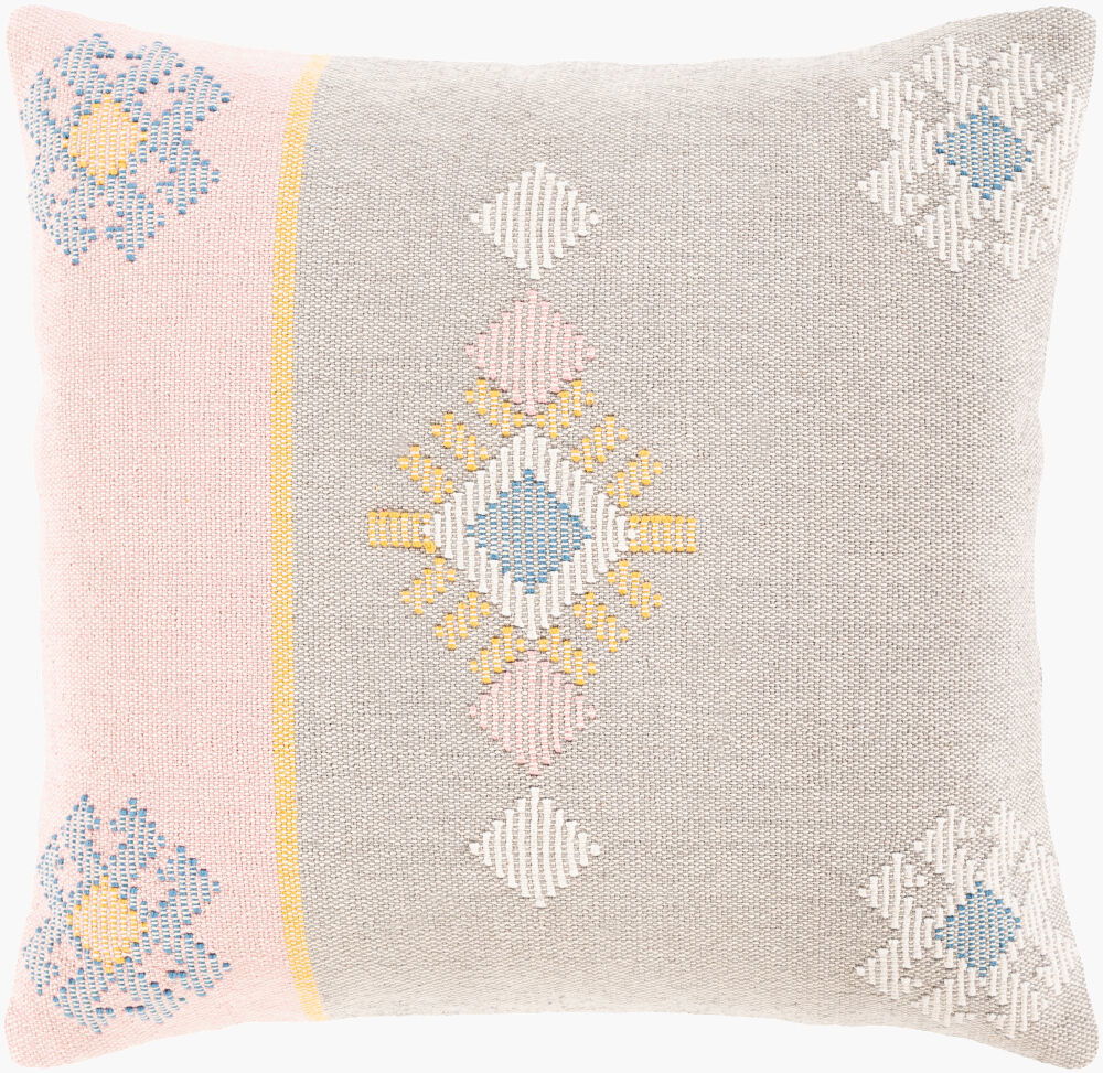 Zakaria Accent Pillow, Decorative Pillow by Surya, 22" length x 22" width