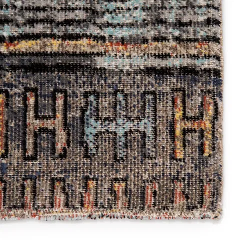 Jaipur Living Paphos CYP01 Handknotted Medallion Blue and Tan Area Rug (9