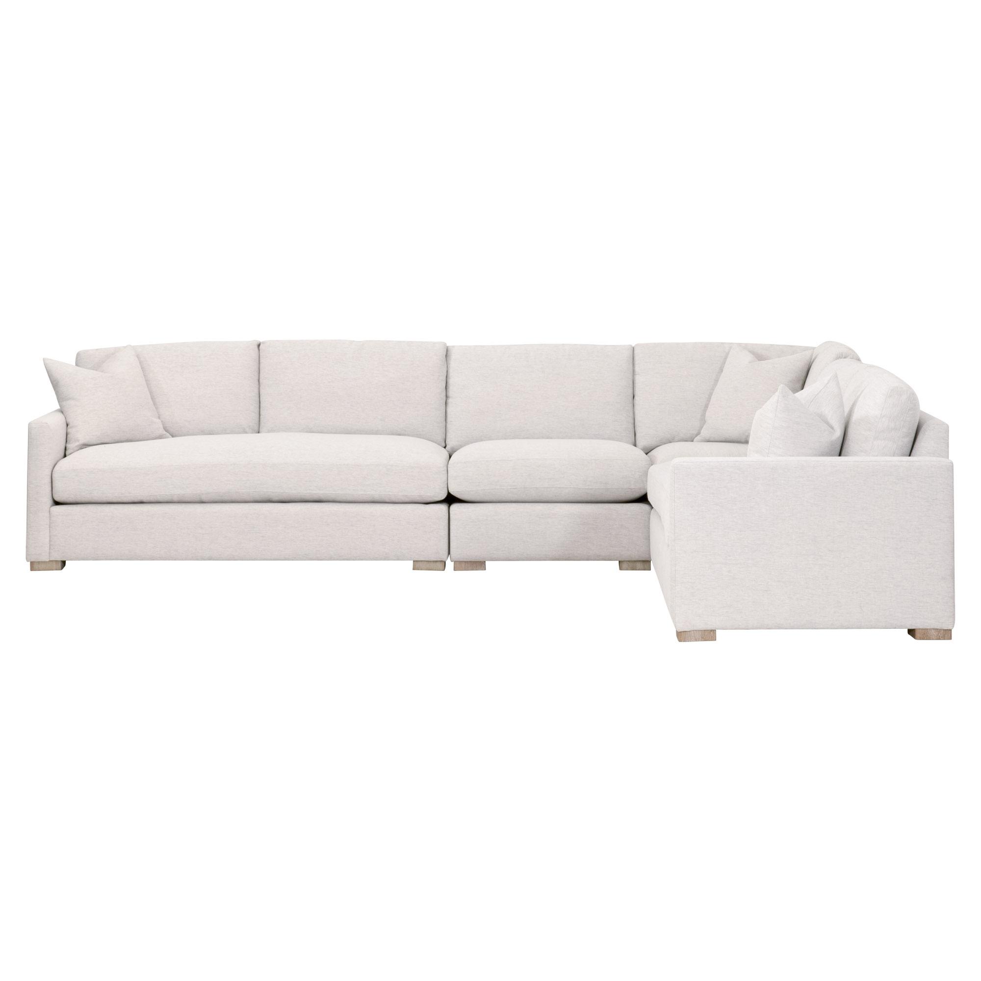 Clara Modular 1-Seat Armless Chair large image 