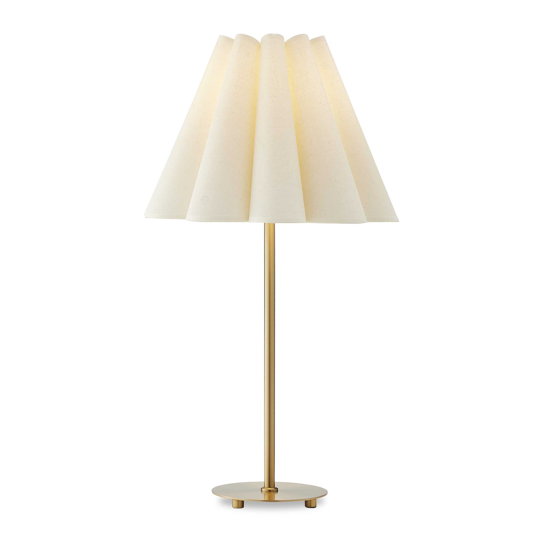 Lilabet Fluted Shade Table Lamp large image 