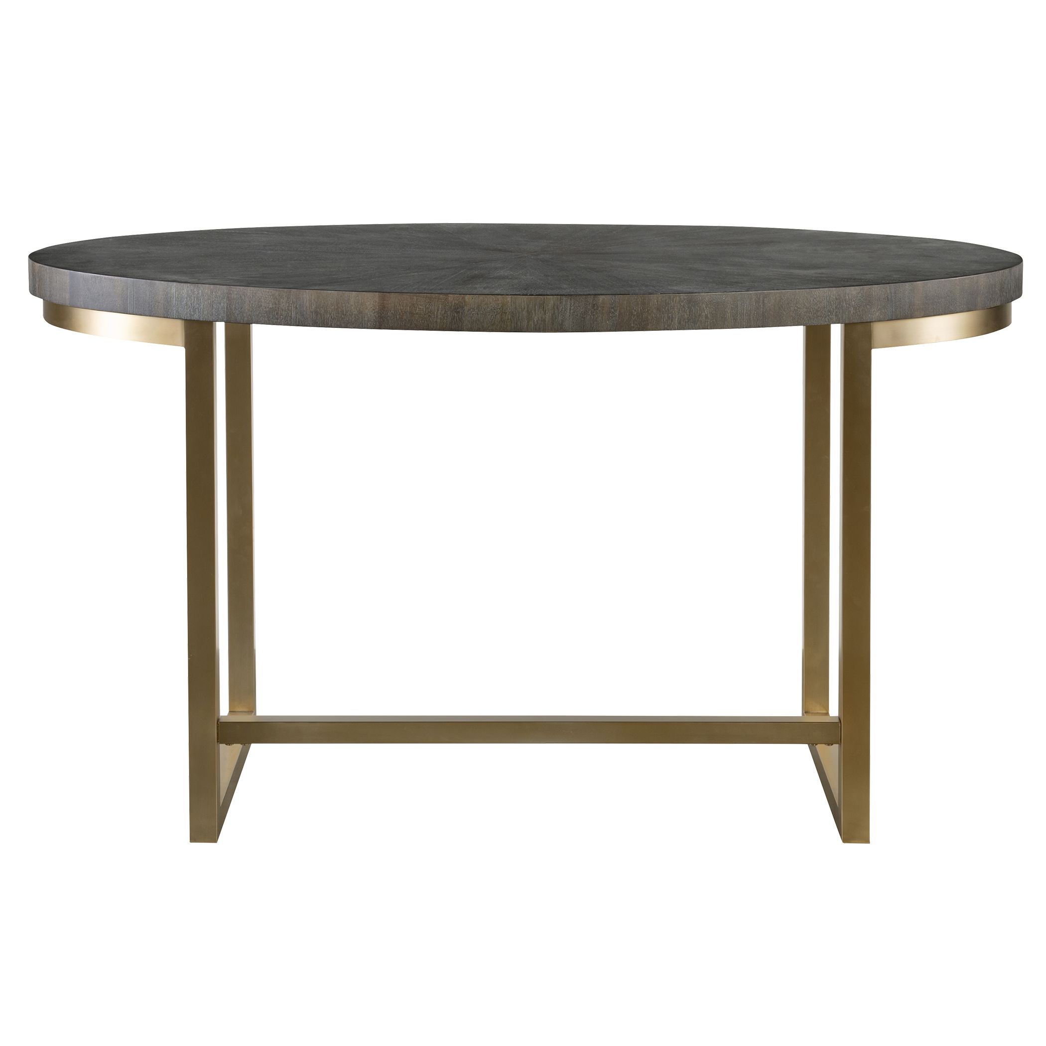 Taja Walnut Oval Desk Taja Walnut Oval Desk large image