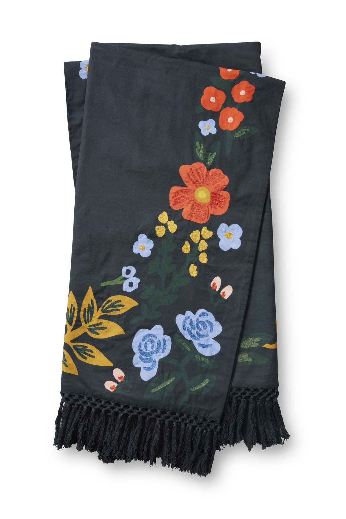 Rifle Paper Co. x Loloi Luxembourg Throw, Blankets & Throw, 50" length x 60" width