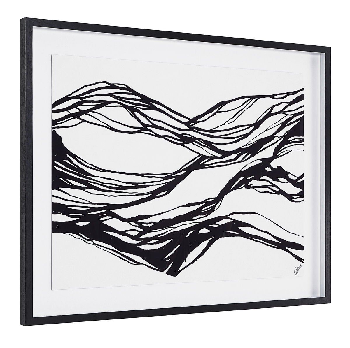 Mica  Canvas Art, Painting by Renwil, 45" height x 1.8" depth View 2