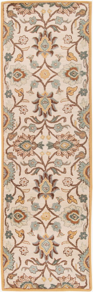 Caesar Handmade Rug, by Surya, 8' length x 2'6" width