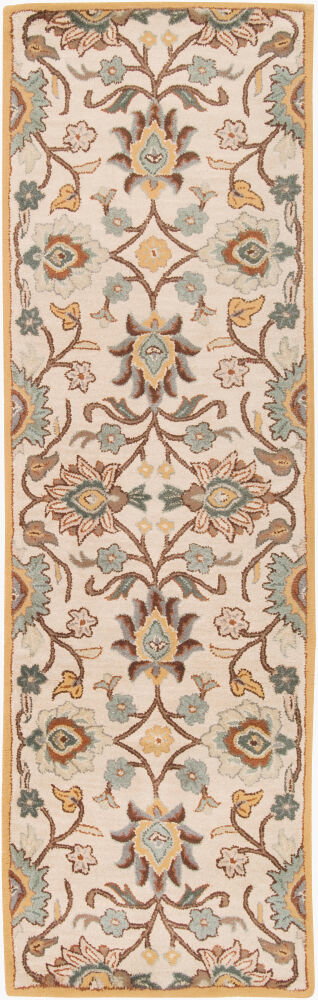 Caesar Handmade Rug, by Surya, 8' length x 2'6" width