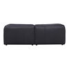Form Nook Modular Sectional Vantage Black Leather thumbnail 3
