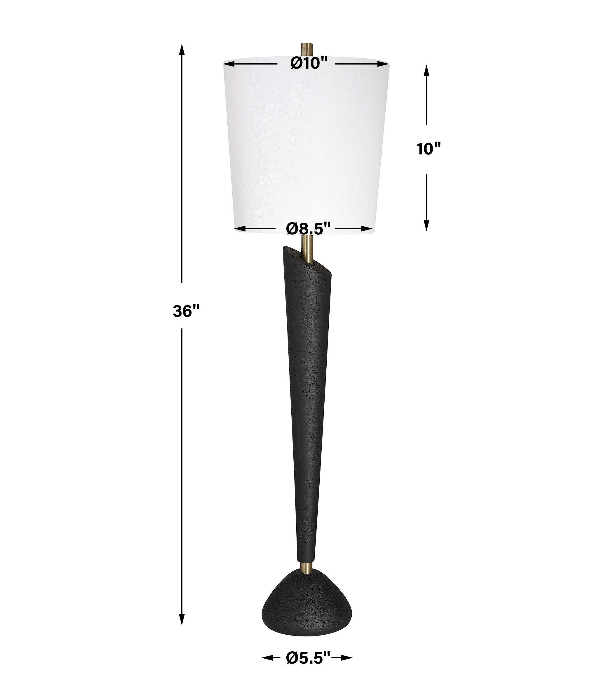 Cypher Modern Buffet Lamp large image 