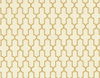 Frame Geometric Cream Wallpaper, by York Wall, 33' length x 1'9" width x 0.02" depth thumbnail