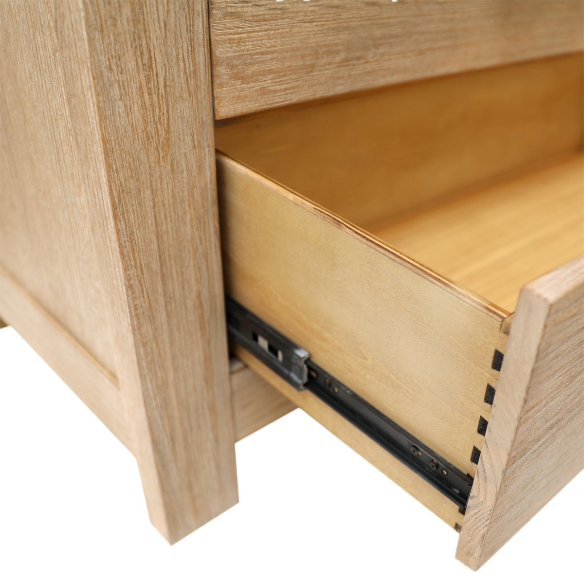 Emmalyn Dresser Light Warm Wash, by Dovetail, 67" width x 35.75" height x 18.8" depth View 7