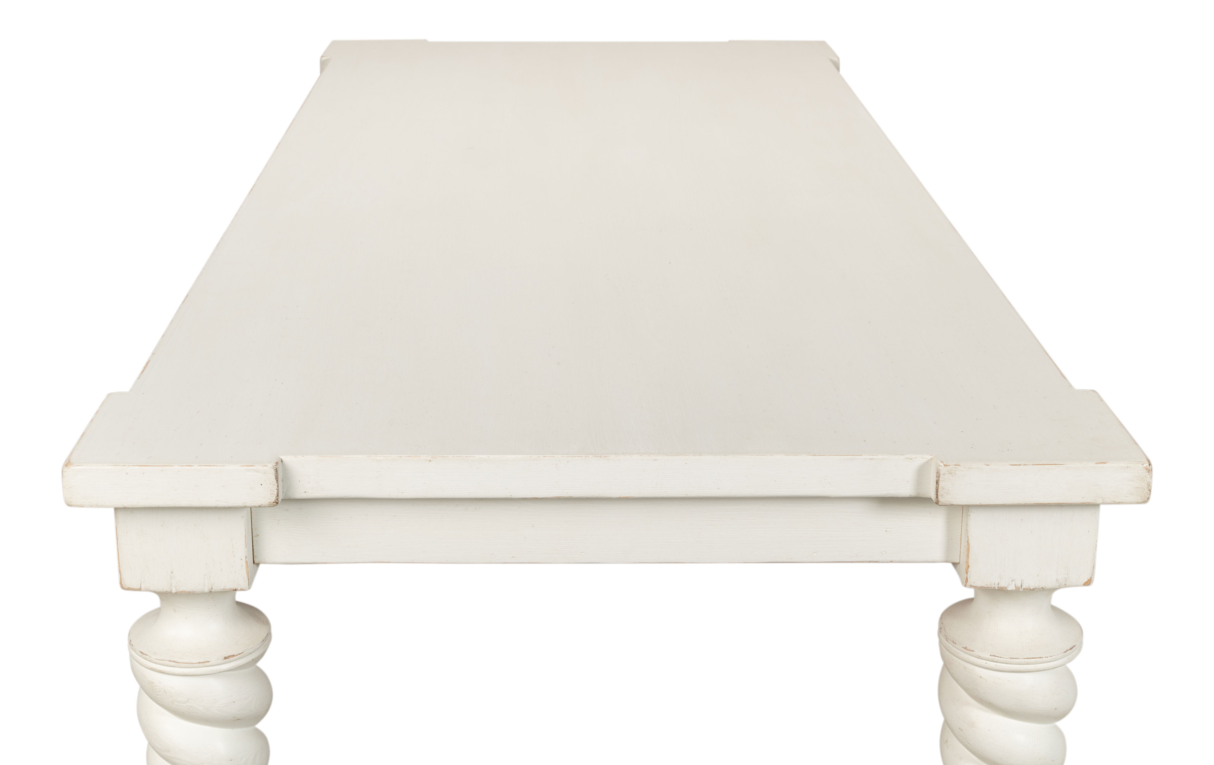 Teagan Dining Table, Antique White large image 