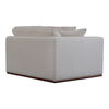 Rue Left Arm Facing Chair Off White thumbnail 1