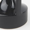 Burton 8.3H Small Glossy and Matte Black Ceramic Jug Vase, Decorative Jar by Mercana, 6.1" length x 6.1" width x 8.27" height thumbnail 10