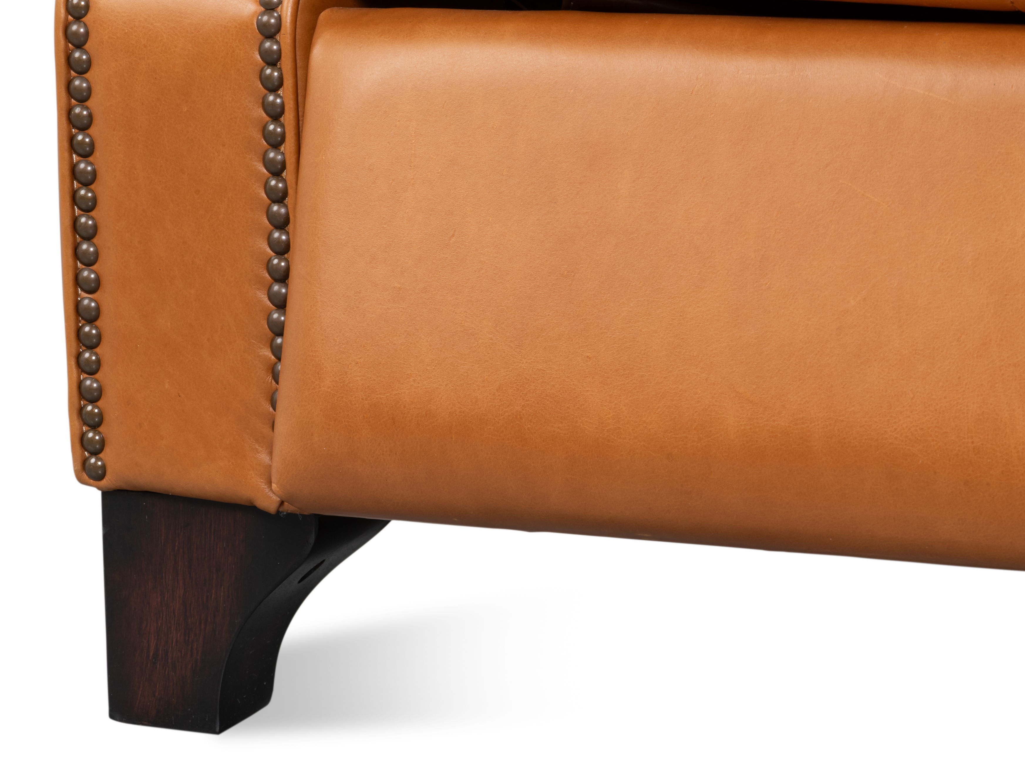 Bradford Leather Recliner, Seating by Sarreid, 32" length x 36" width x 39" height View 7