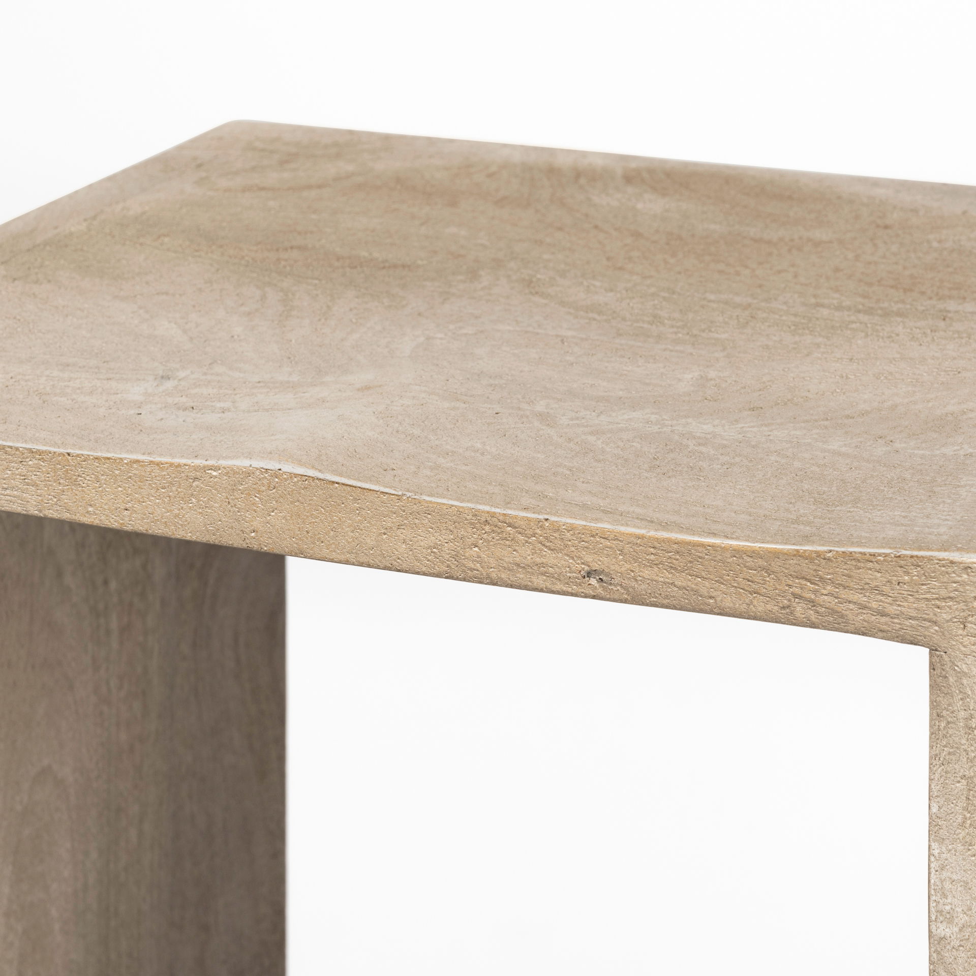 Aida 30' Seat Height Light Gray Wood Bar Stool, Counter & Bar Stool by Mercana, 18.5" length x 14" width x 30" height View 7