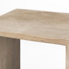 Aida Backless 30in Seat Bar Stool | Light Gray, Counter & Bar Stool by Mercana, 18.5" length x 14" width x 30" height thumbnail 7