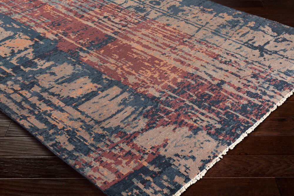 Herkimer Handmade Rug, by Surya, 1'6" length x 1'6" width