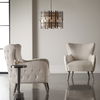 Donya Cream Accent Chair thumbnail 1