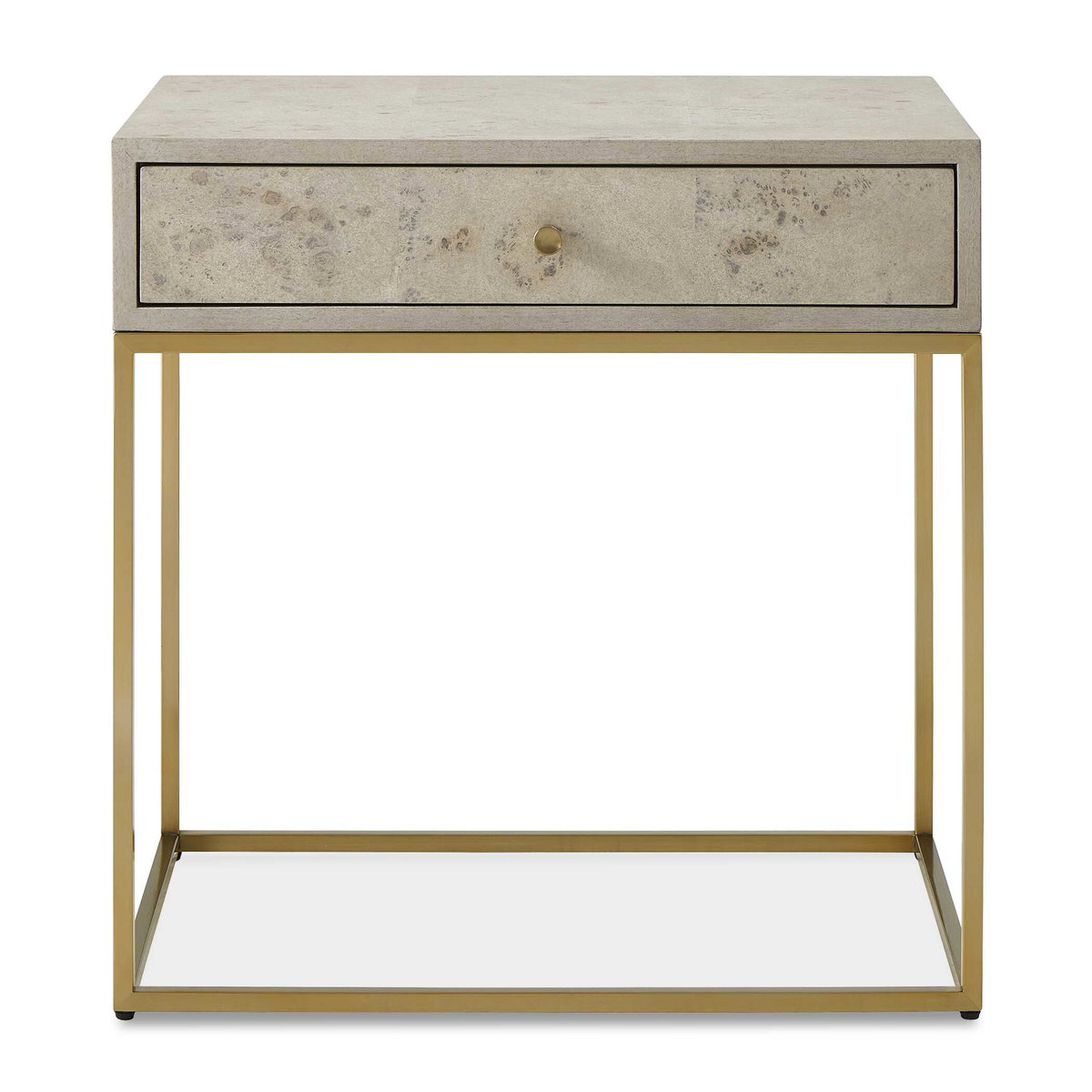 Pembrook Light Washed Side Table, Side & End Table by Uttermost, 25" width x 25" height x 18" depth View 1