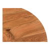 Bradbury Coffee Table Natural, by Moe's Home, 35.5" width x 14" height x 35.5" depth thumbnail 3