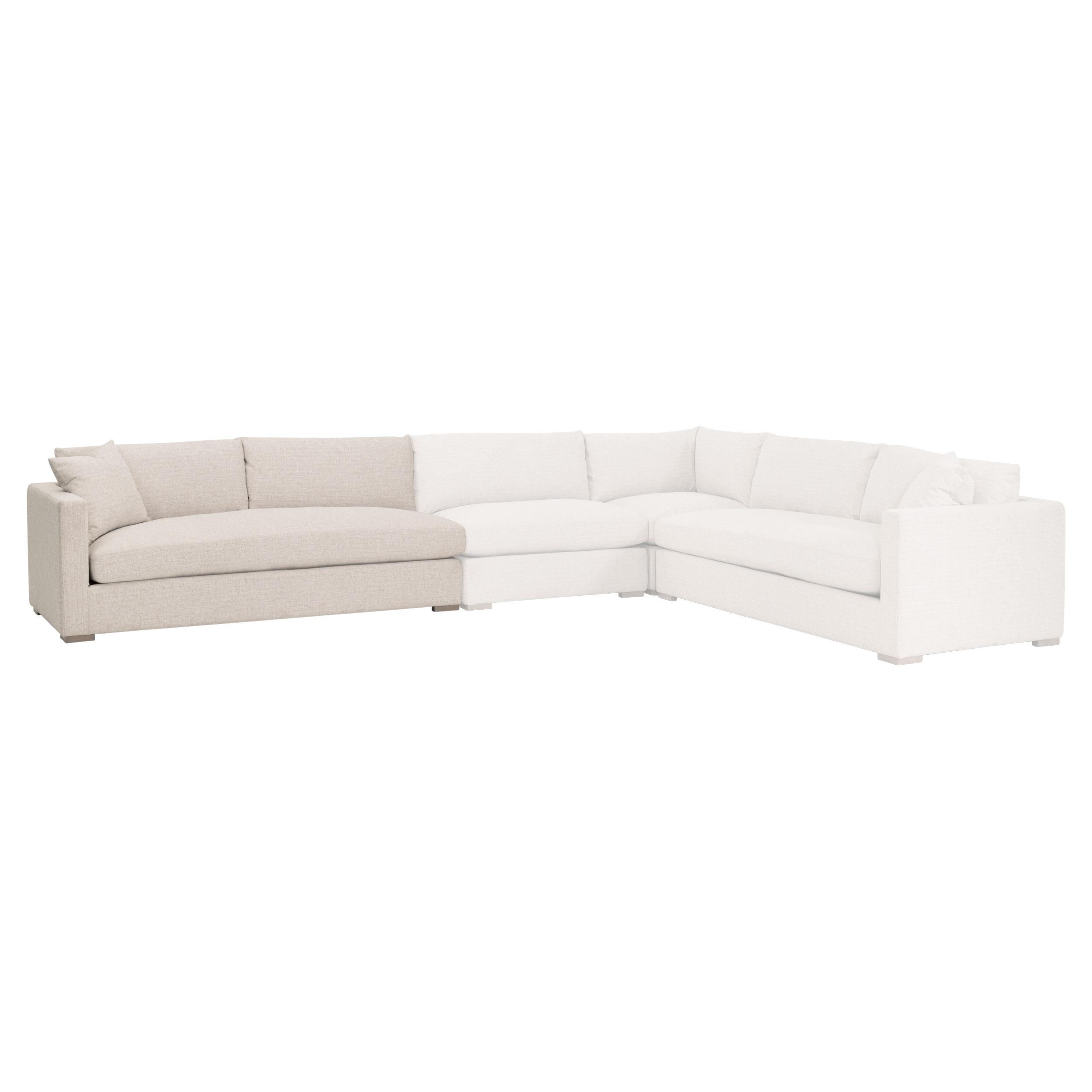 Newport Outdoor Modular 2-Seat Left Track Arm Sofa, Seating by Essentials for Living, 76.5" width x 32.5" height x 37.5" depth View 4