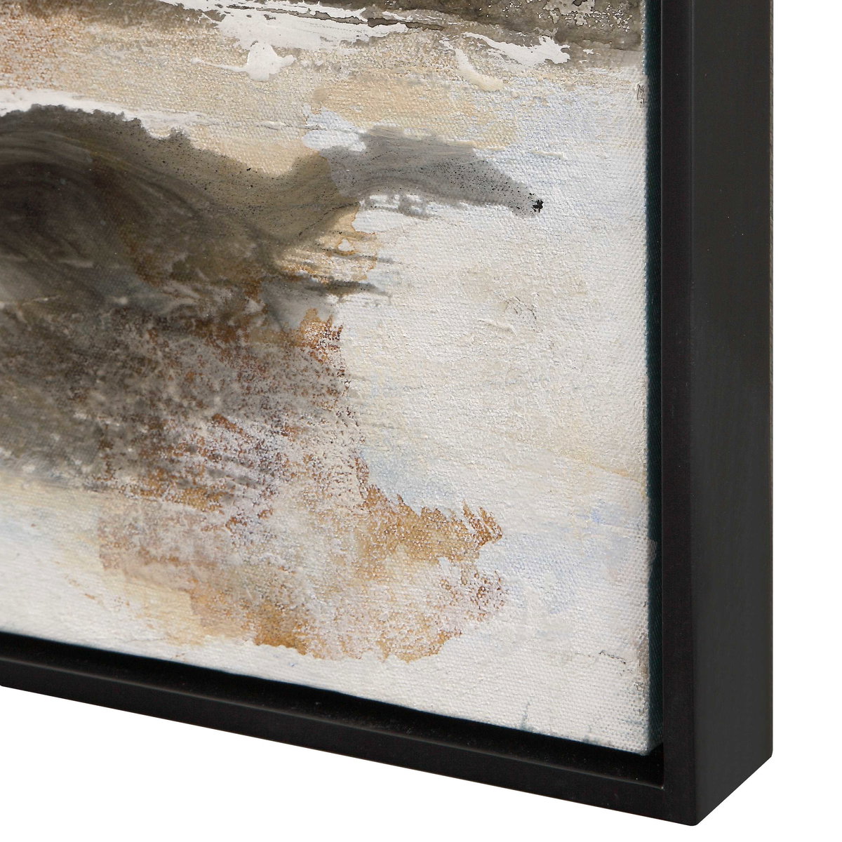 Aftermath Abstract Art, Painting by Uttermost, 61.37" width x 41.37" height x 1.75" depth View 6