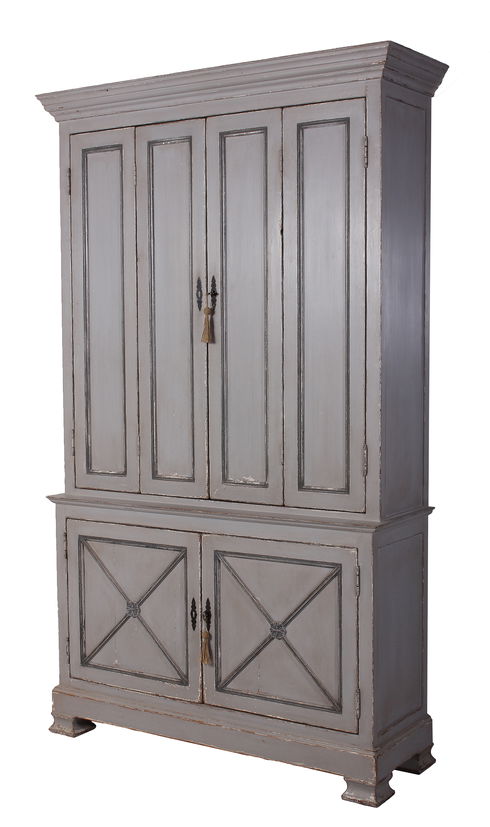 *Painted Directoire Style Cupboard