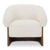 Otto Accent Chair Flecked Cream, by Moe's Home, 33.27" width x 29.5" height x 29.7" depth thumbnail 1