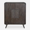 Hausen 2 Door Mid-Century Cabinet, Furniture by Uttermost, 29" width x 35" height x 18" depth thumbnail 1
