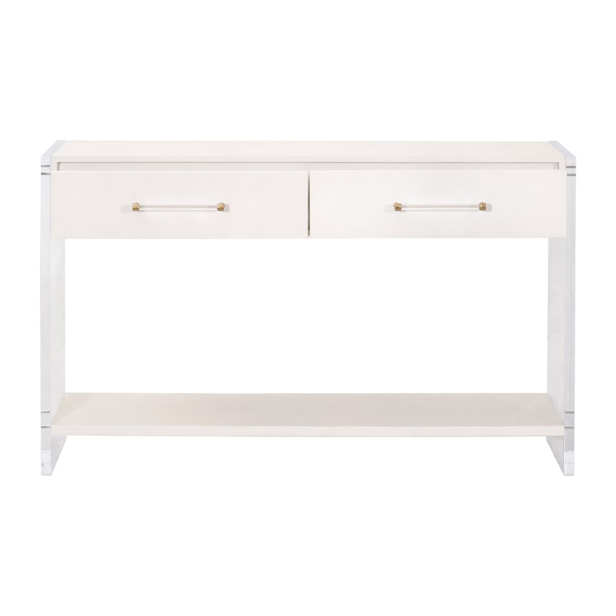 Sonia Shagreen Console Table, by Essentials for Living, 52" width x 31.5" height x 15" depth View 2