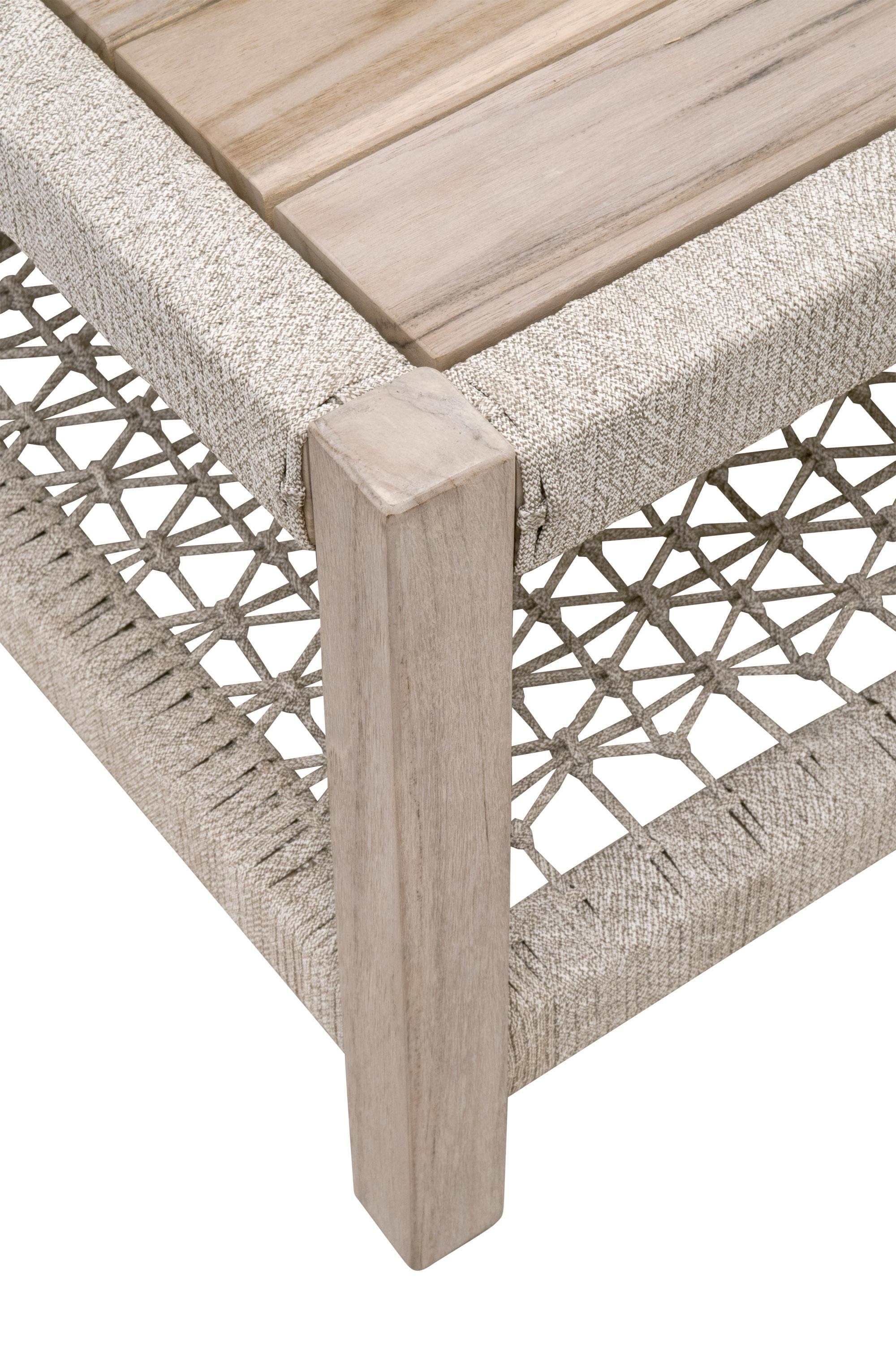 Wrap Outdoor Square Coffee Table large image 