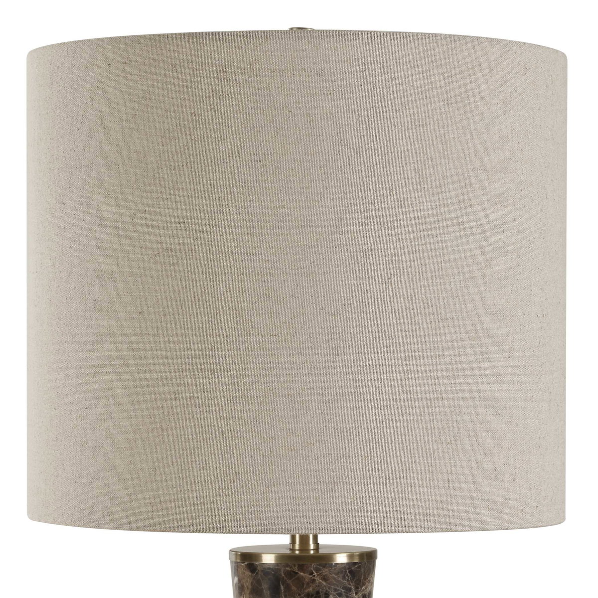 Jameson Marble Cones Table Lamp, by Uttermost, 14" width x 38.5" height x 14" depth View 6