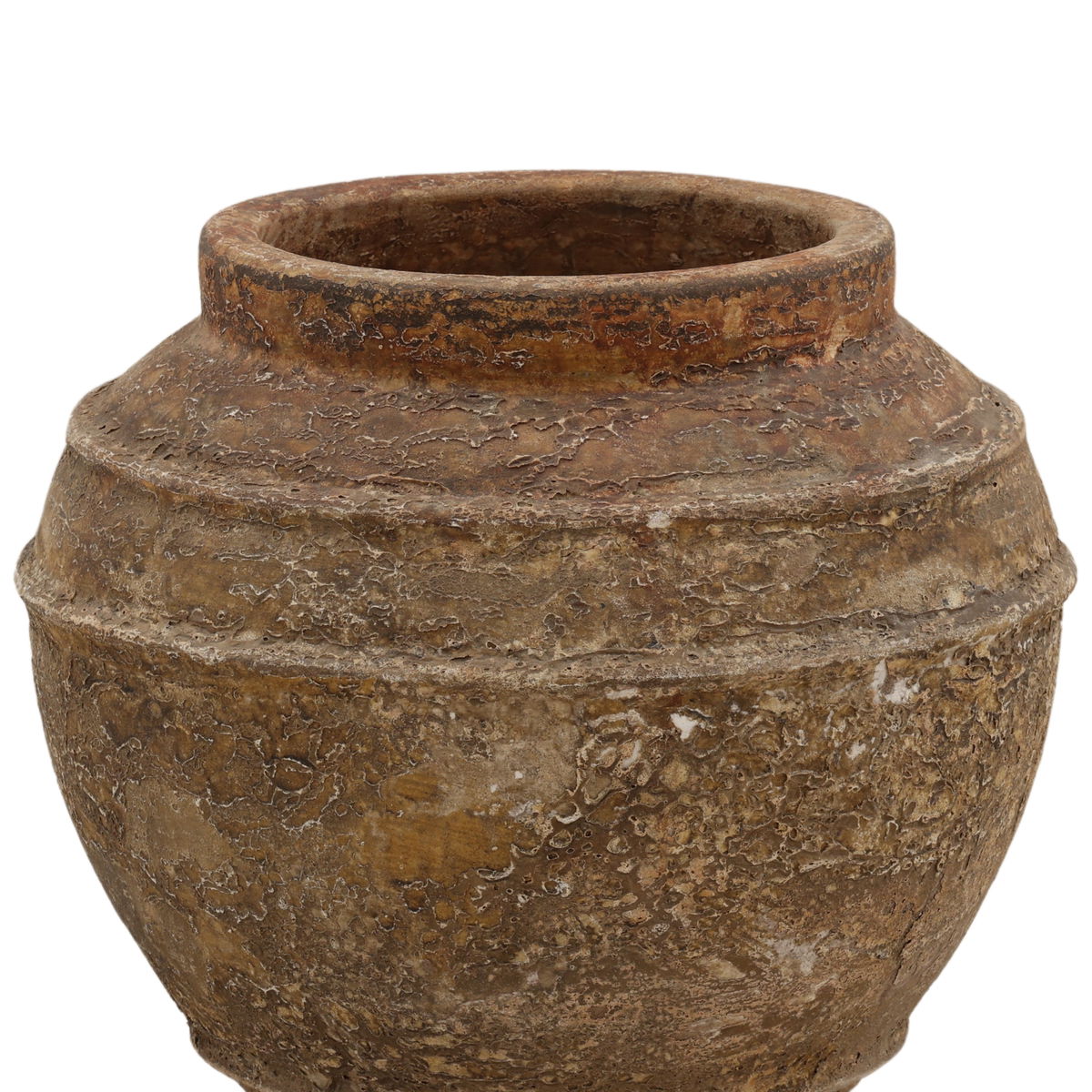 Barnaby Pot Rust, Planter by Dovetail, 11.89" width x 10.9" height x 11.81" depth View 3