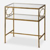 Genell Side Table, Side & End Table by Uttermost, 23.87" width x 25.75" height x 14" depth thumbnail 1