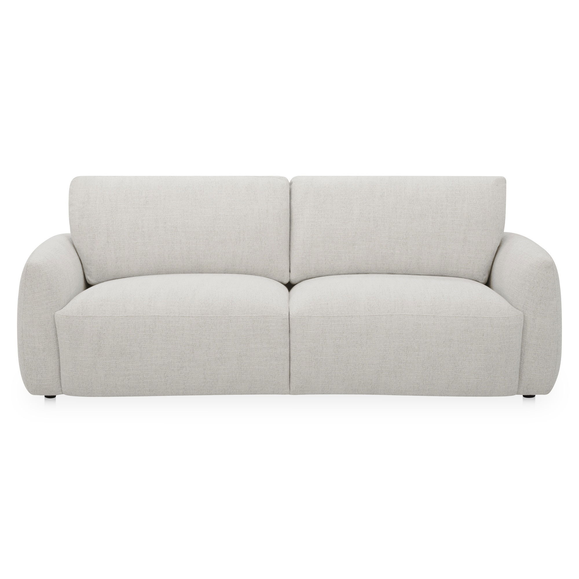 Callie Sofa 91 In. Flecked Oat, Sofas & Sectional by Moe's Home, 91" width x 35.4" height x 39.4" depth View 1