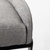 Hollyfield 20.5 x 19.7 x 28.7 Gray Fabric Seat with Gray Metal Base Counter Stool thumbnail 8