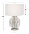 Repetition White Marble Table Lamp thumbnail 2