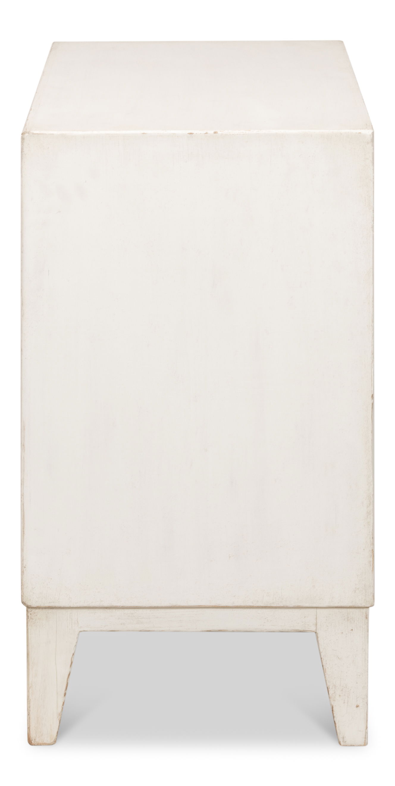 Willow 3 Drawer Commode, Antique White large image 