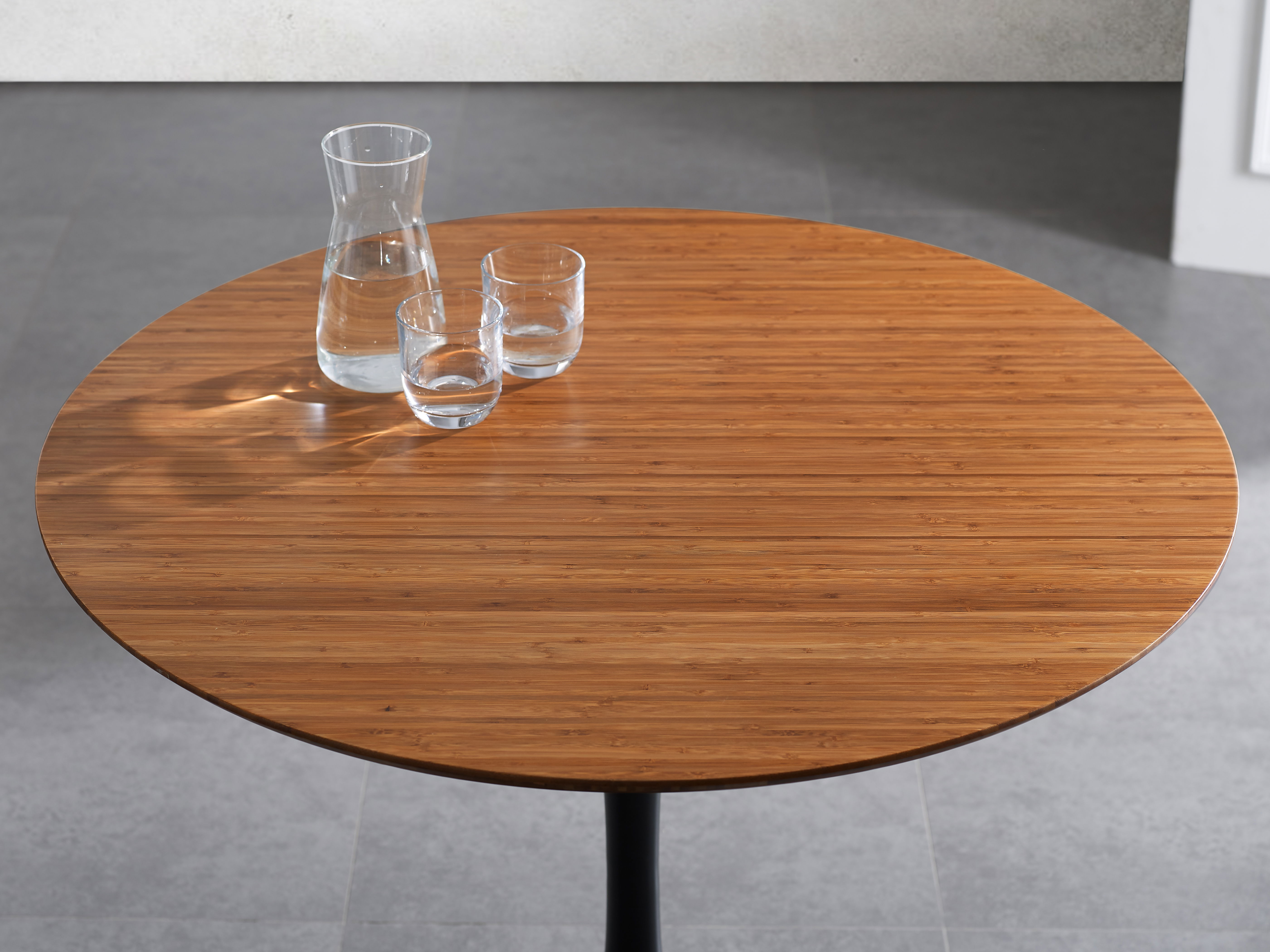 Soho 36' Round Table, Amber, Dining Table by Greenington, 36" length x 36" width x 28.75" height View 3