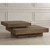 Rustic Planes Modern Coffee Table, Furniture by Uttermost, 57" width x 19.5" height x 47.25" depth thumbnail 5