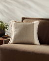Amber Lewis x Loloi Seraphina Pillow, Decorative Pillow, 18" length x 18" width thumbnail 2