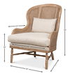 Randolph Wing Chair thumbnail 12
