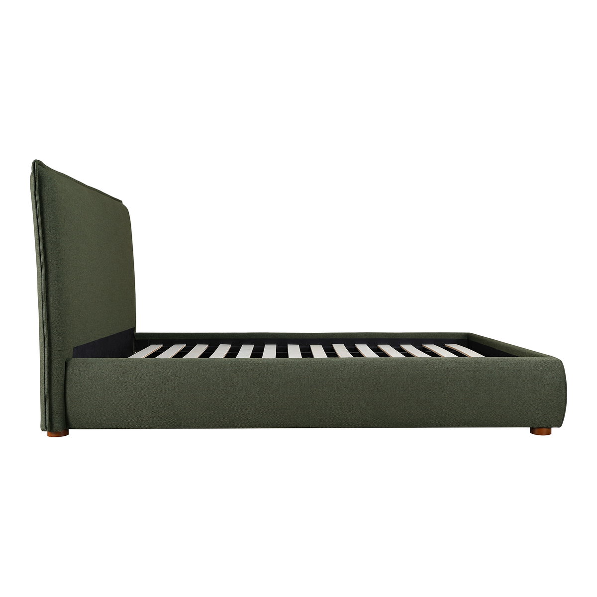 Luzon King Bed Deep Forest, by Moe's Home, 85.5" width x 45.5" height x 88.5" depth View 5