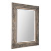 Bozeman Distressed Blue Mirror, by Uttermost, 27.75" width x 37.75" height x 1" depth thumbnail 4