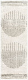 Fossay Shag Machine Woven Rug, by Surya, 7'2.61" length x 2'7.5" width thumbnail