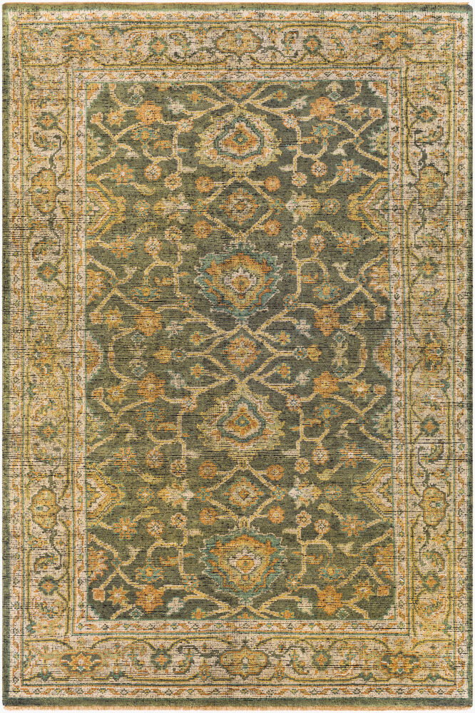 Reign Handmade Rug, by Surya, 9' length x 6' width